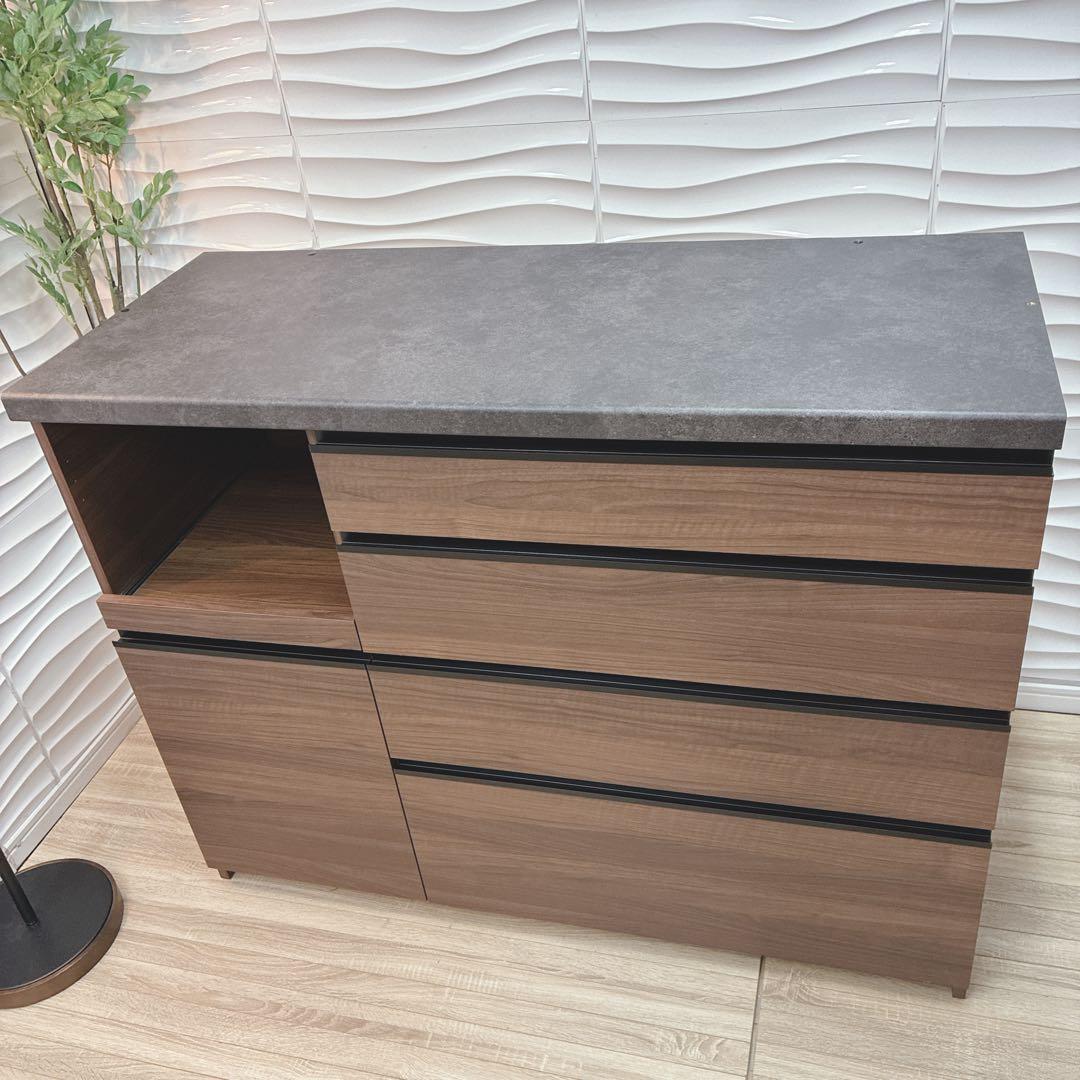 ほぼ新品◇約10万円◇大阪神戸配達無料◇パモウナ◇キッチンカウンター◇幅120㎝