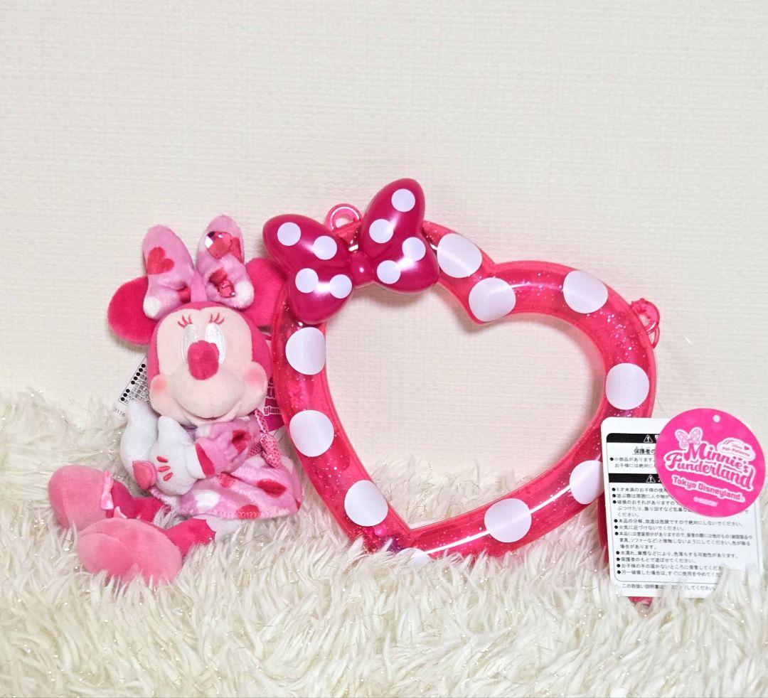 ミニーのファンダーランド ぬいぐるみチャーム ハートフルリング