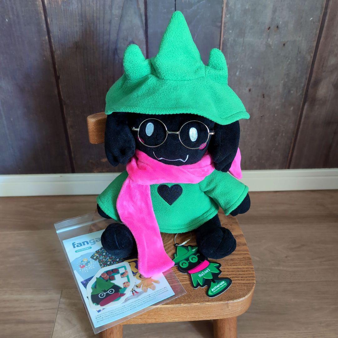 デルタルーン ラルセイ ぬいぐるみ DELTARUNE タグ付き ステッカー有り