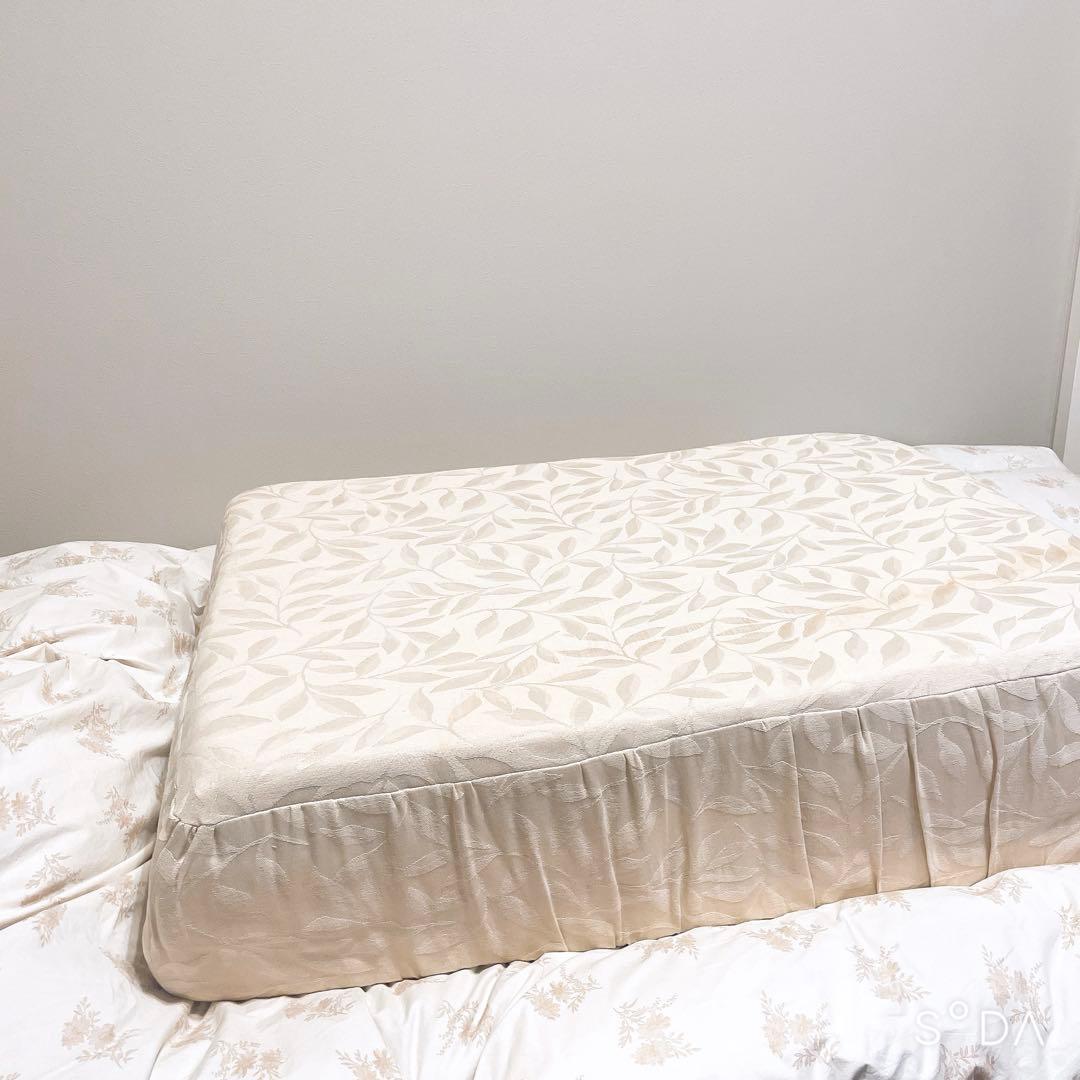 クッションソファ　カバー付き　低反発