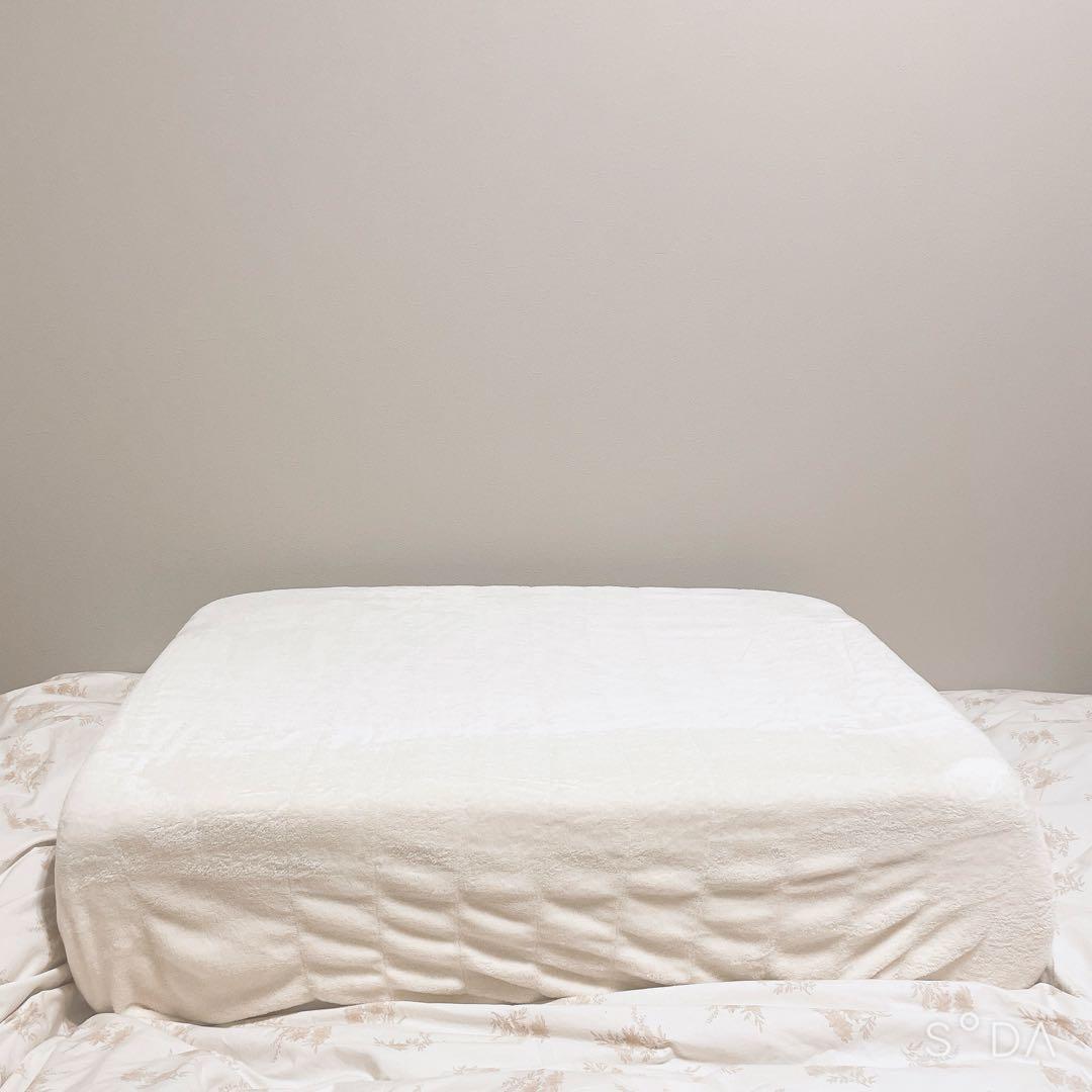 クッションソファ　カバー付き　低反発