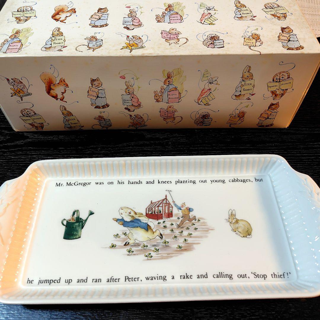 [箱付き]ウェッジウッド 旧刻印 ピーターラビット 食器セット②