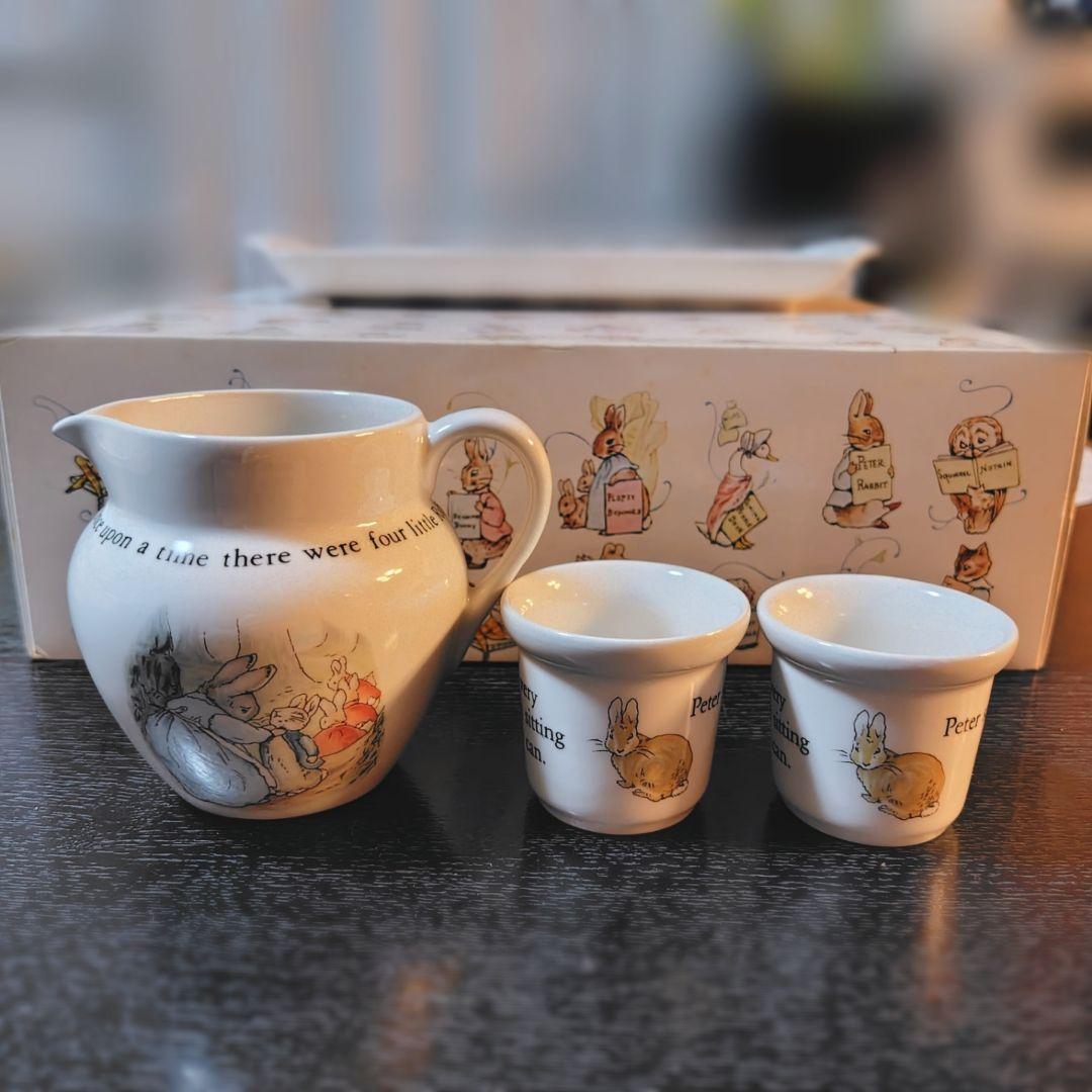 [箱付き]ウェッジウッド 旧刻印 ピーターラビット 食器セット②