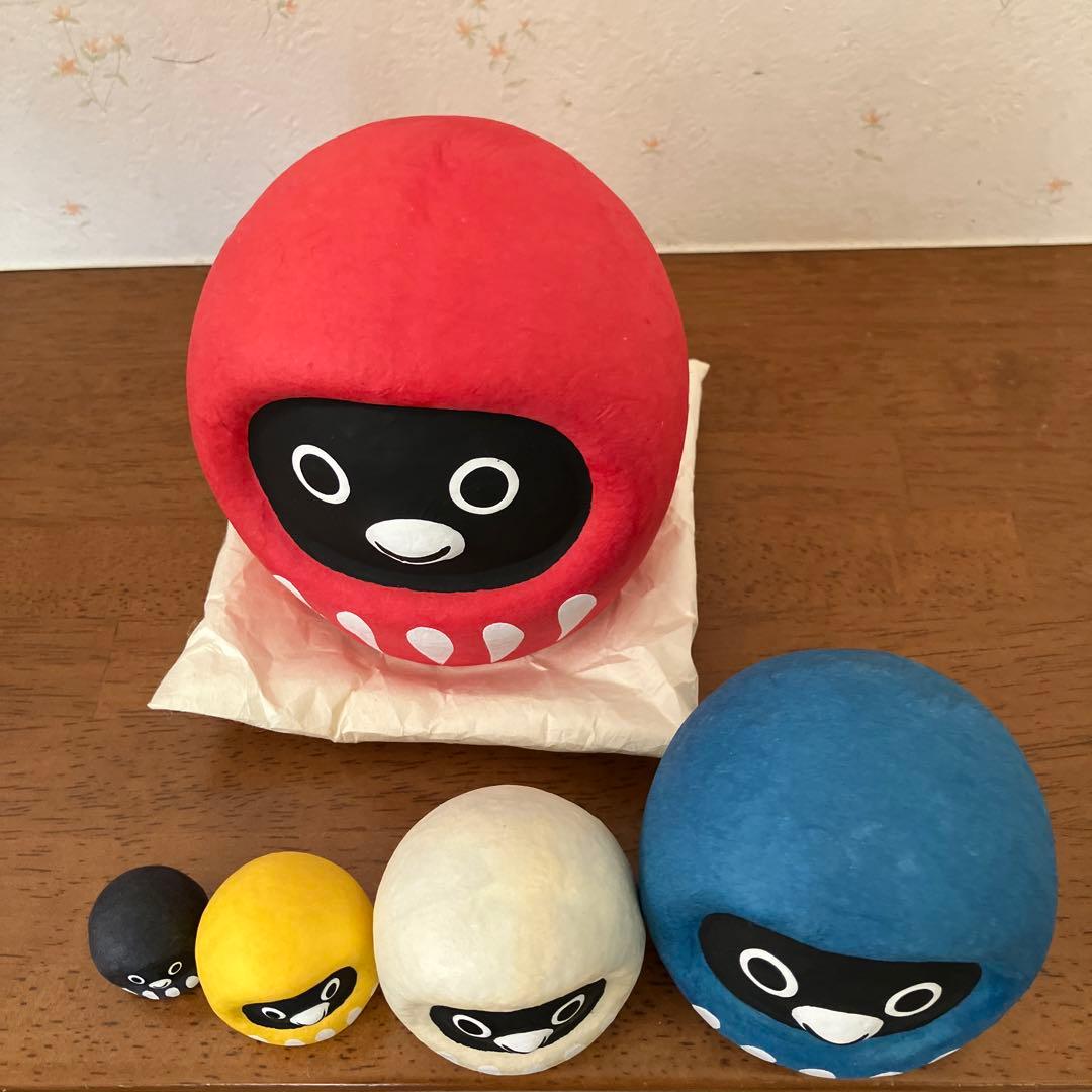 Suicaのペンギン はりこーシカ（だるま）5体セット 新品完売品 - メルカリ