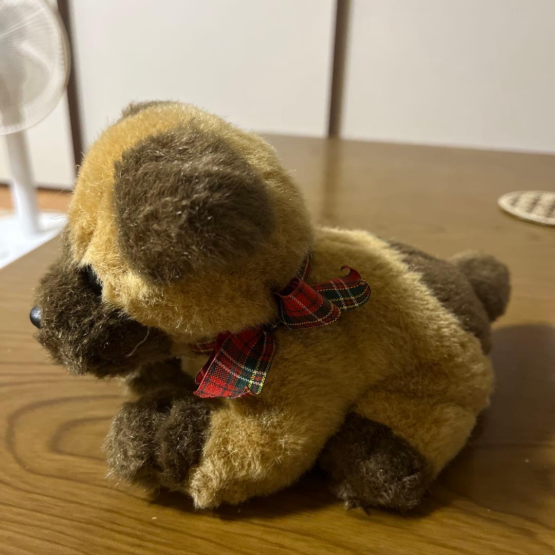 sekiguchi 鳴く犬のぬいぐるみ 昭和レトロ - メルカリ