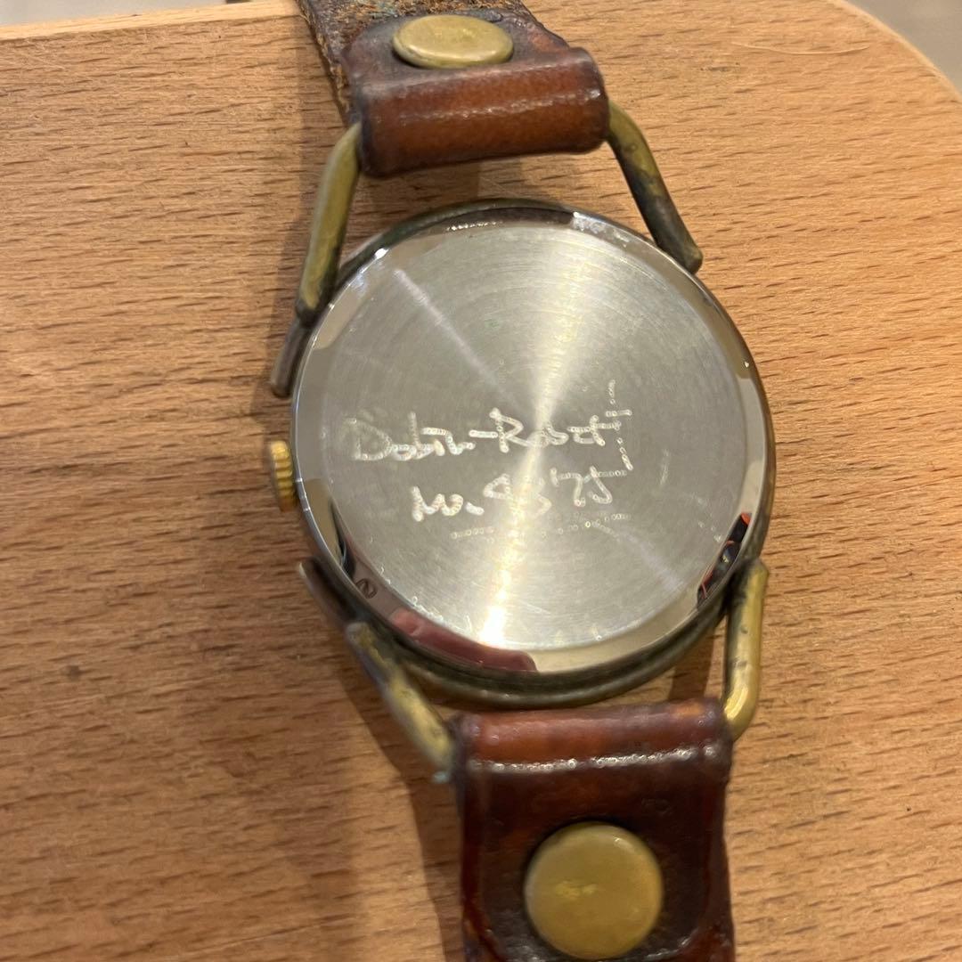 Gata アンティーク手作り腕時計 Dobin-robert