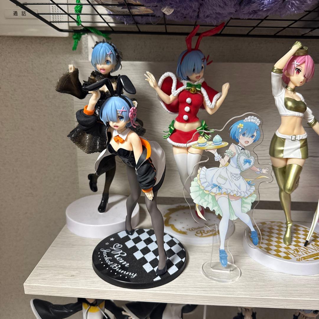 リゼロ フィギュア 箱無し レム ラム まとめ売り おまけ付き