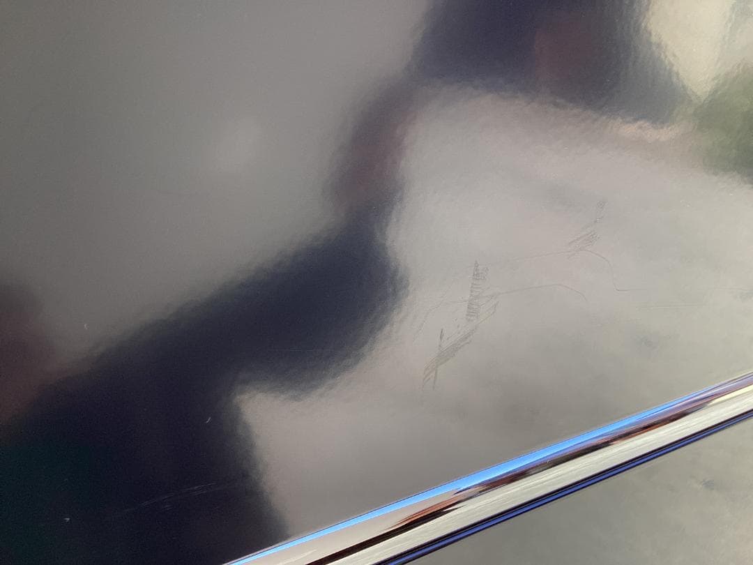 鍵付き　USMハラー キャビネット 1列5段　ブラック系　ガラス　引き出し