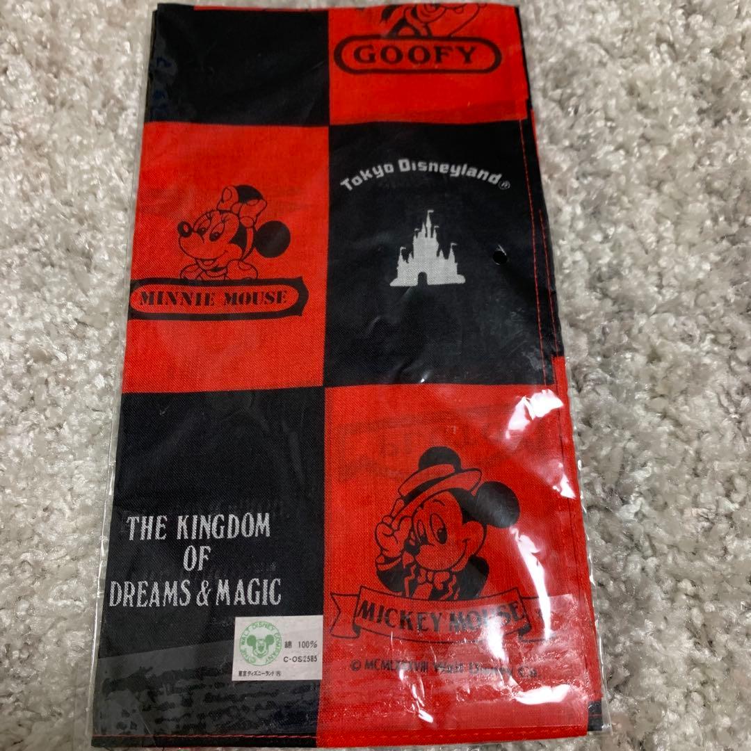 昭和レトロ 東京ディズニーランド ミニー ミッキー ハンカチ - メルカリ