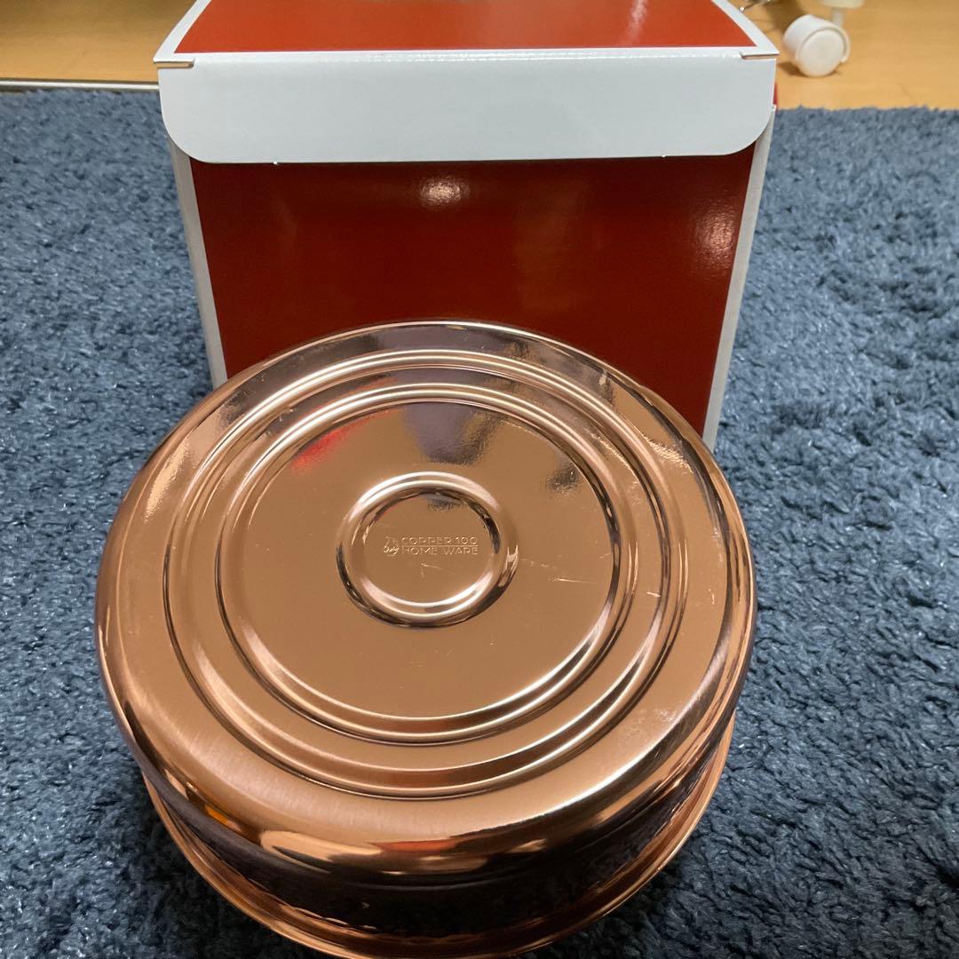 新光金属　銅　槌目入　ケットル　Ｓ−８１０Ｈ　２Ｌ