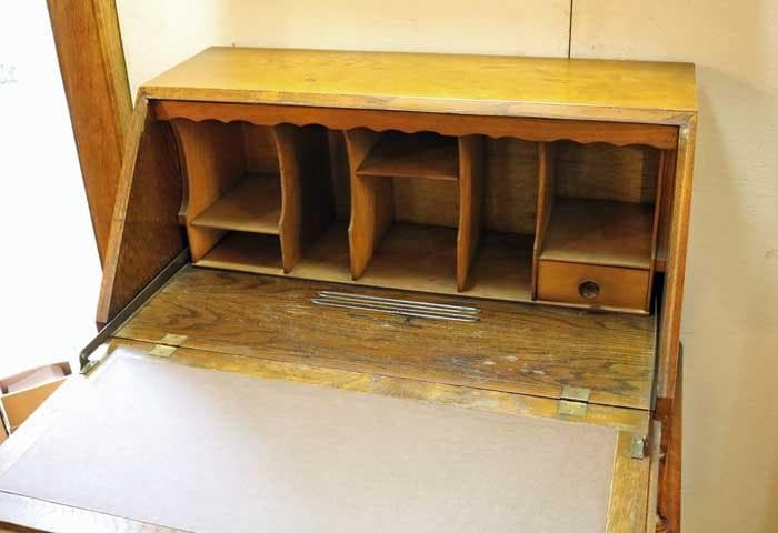 ライティングデスク アンティーク 1920年 イギリス ビューロ 机