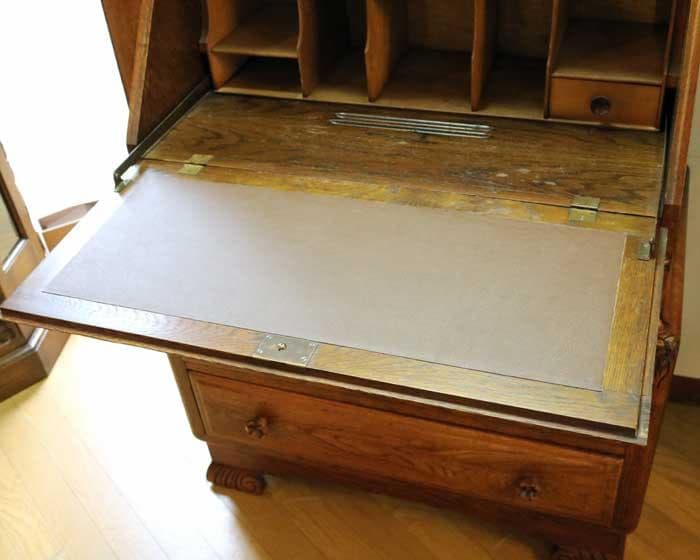 ライティングデスク アンティーク 1920年 イギリス ビューロ 机