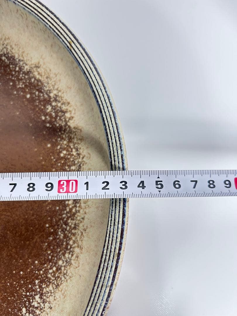 33.5x7 2￼.5kg 華道 生花 花器 フワラーベース 水盤 清山 銘