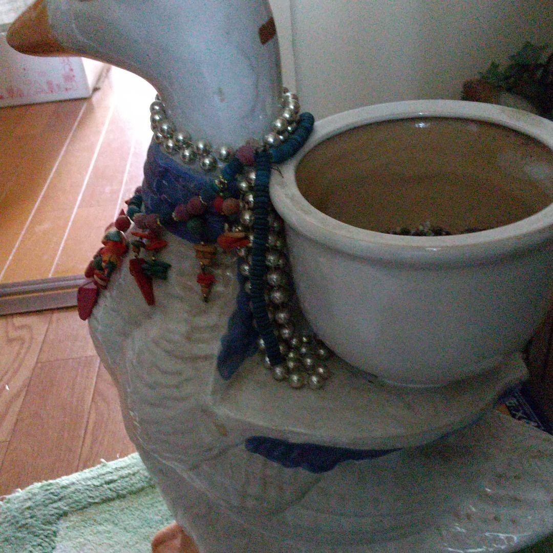 アヒル 陶器 置物 インテリア