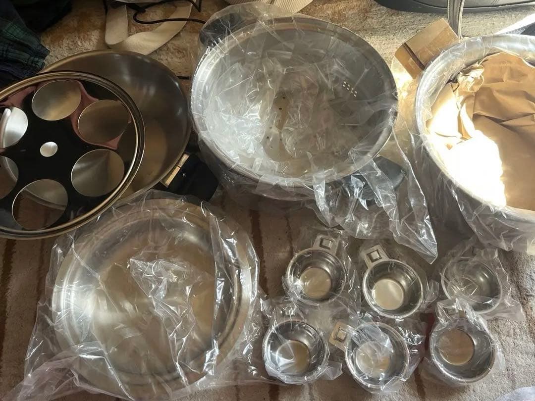 クィーンクックウェア 鍋 蒸し まとめセット 未使用