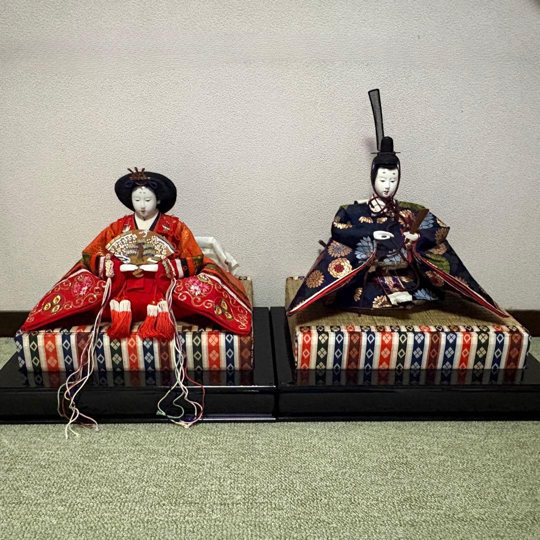京都島津雛人形 お内裏さまお雛様 - メルカリ