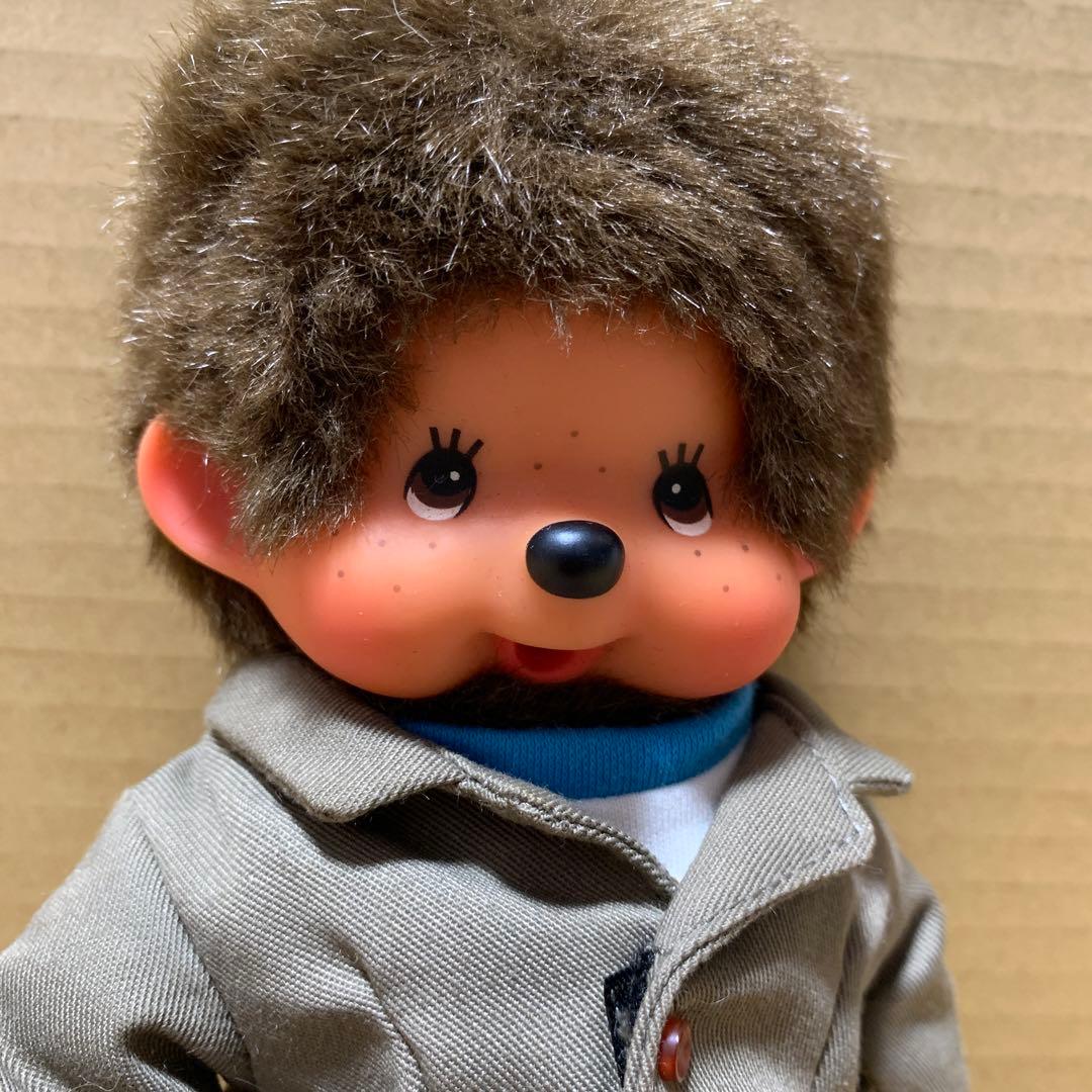 希少】モンチッチ 男の子 ジャケット UFO Tシャツ 水玉ズボン シューズ