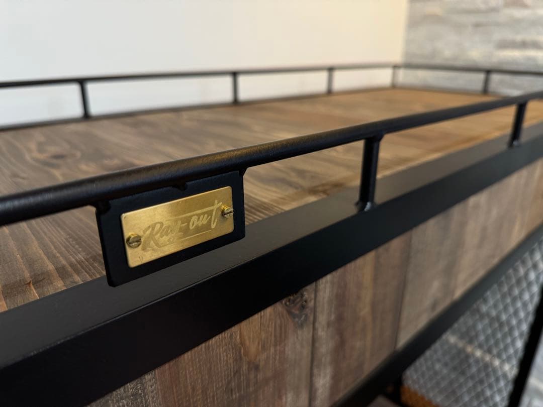 植物棚　アイアンシェルフ