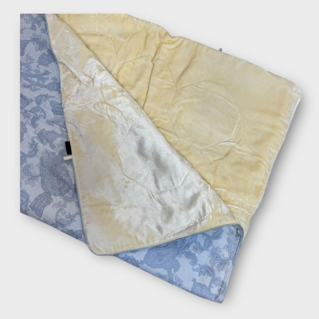 エクセルヒューマン 絹 シルク毛布 シングル