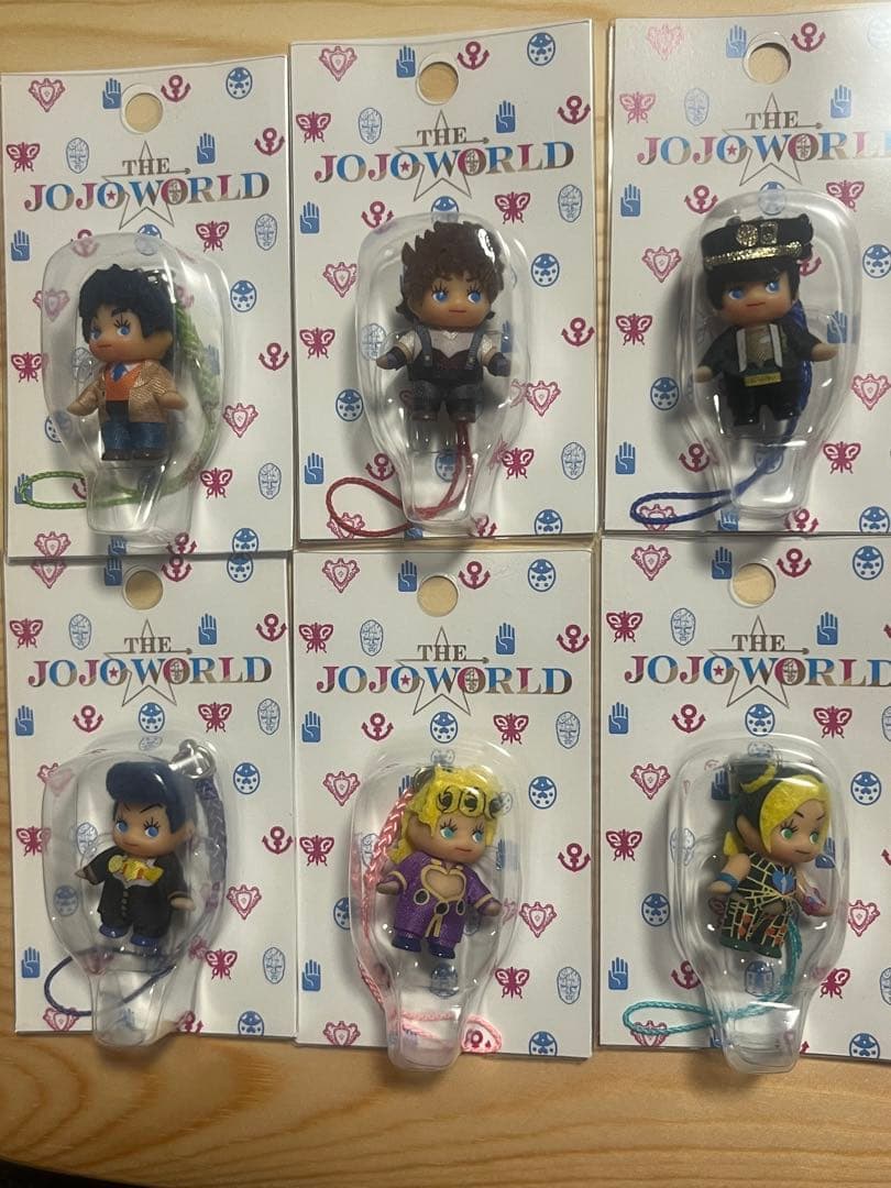 THE☆JOJO WORLD キューピー ストラップ 6種コンプリートセット 渋谷