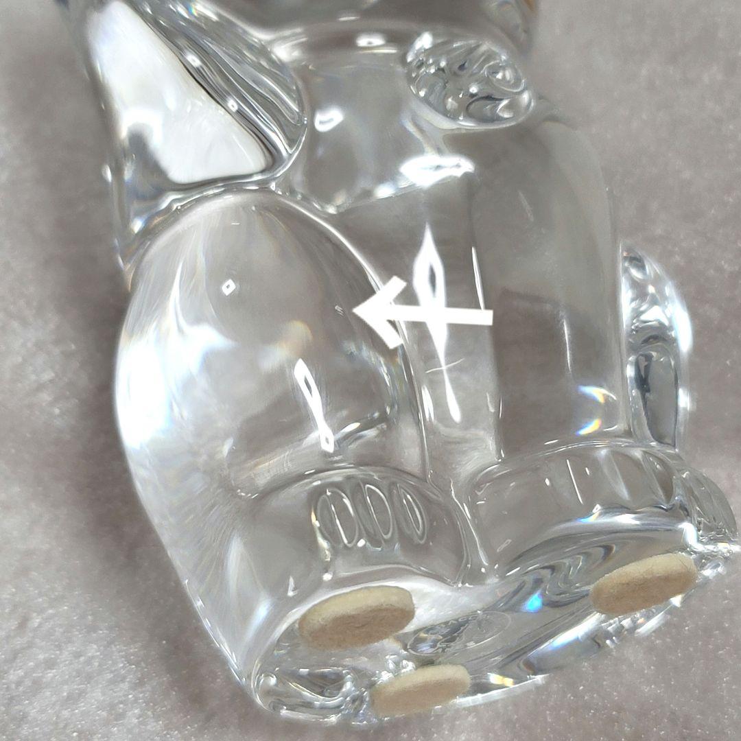 【X'mas価格】Baccarat 招き猫 ミッドナイト クリスタルバカラ ペア