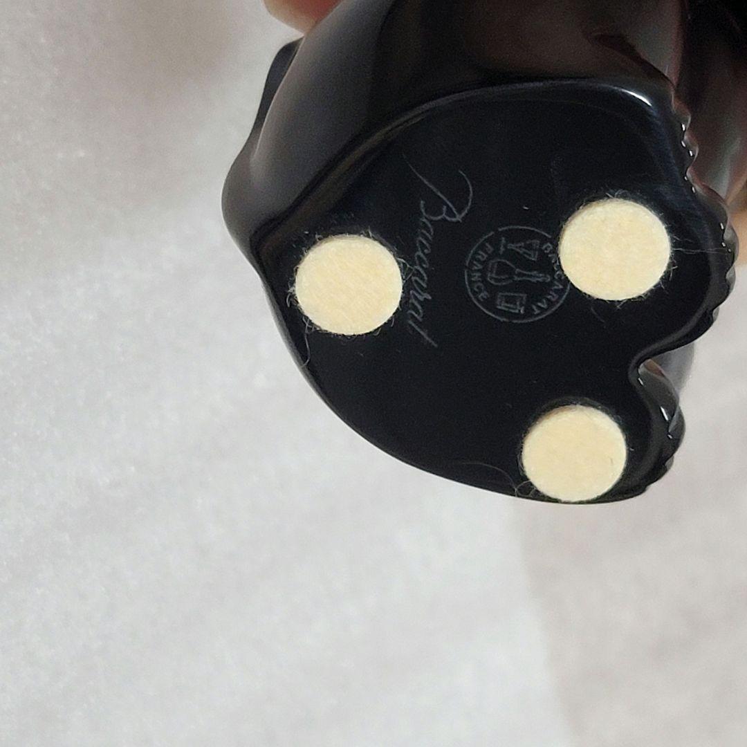 【X'mas価格】Baccarat 招き猫 ミッドナイト クリスタルバカラ ペア