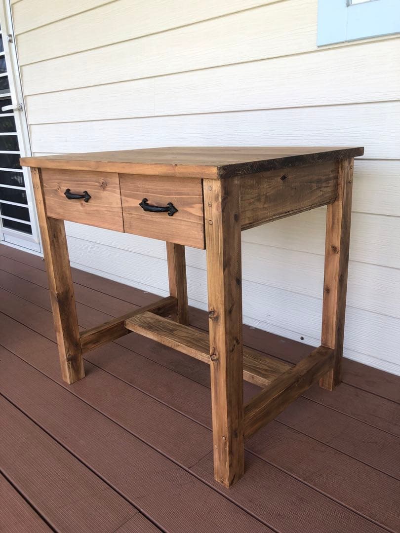 無垢　テーブル　デスク　机　サイズオーダー可