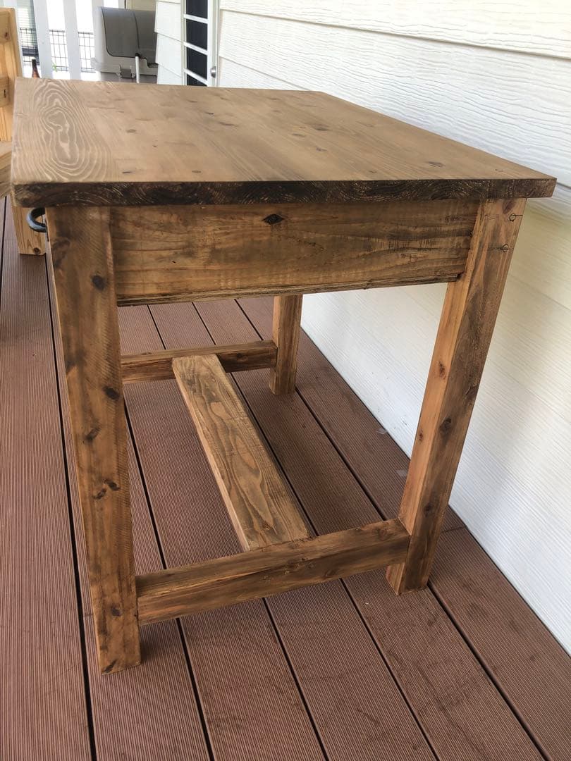 無垢　テーブル　デスク　机　サイズオーダー可