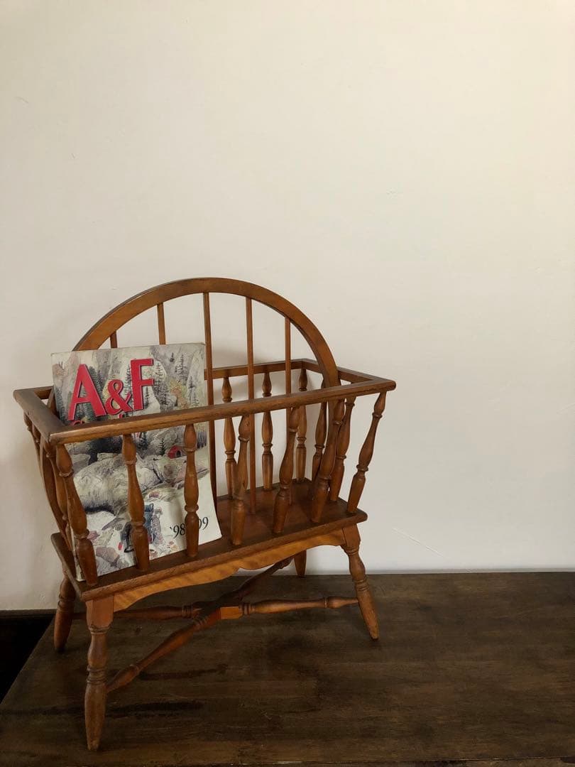 ヴィンテージ マガジンラック ニュースペーパーラック スティック