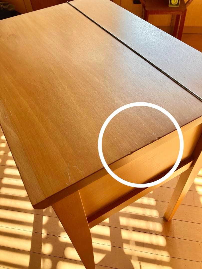 【最終価格】アクタス　ACTUS ドレッサー　木製　コンセント付き　イスなし