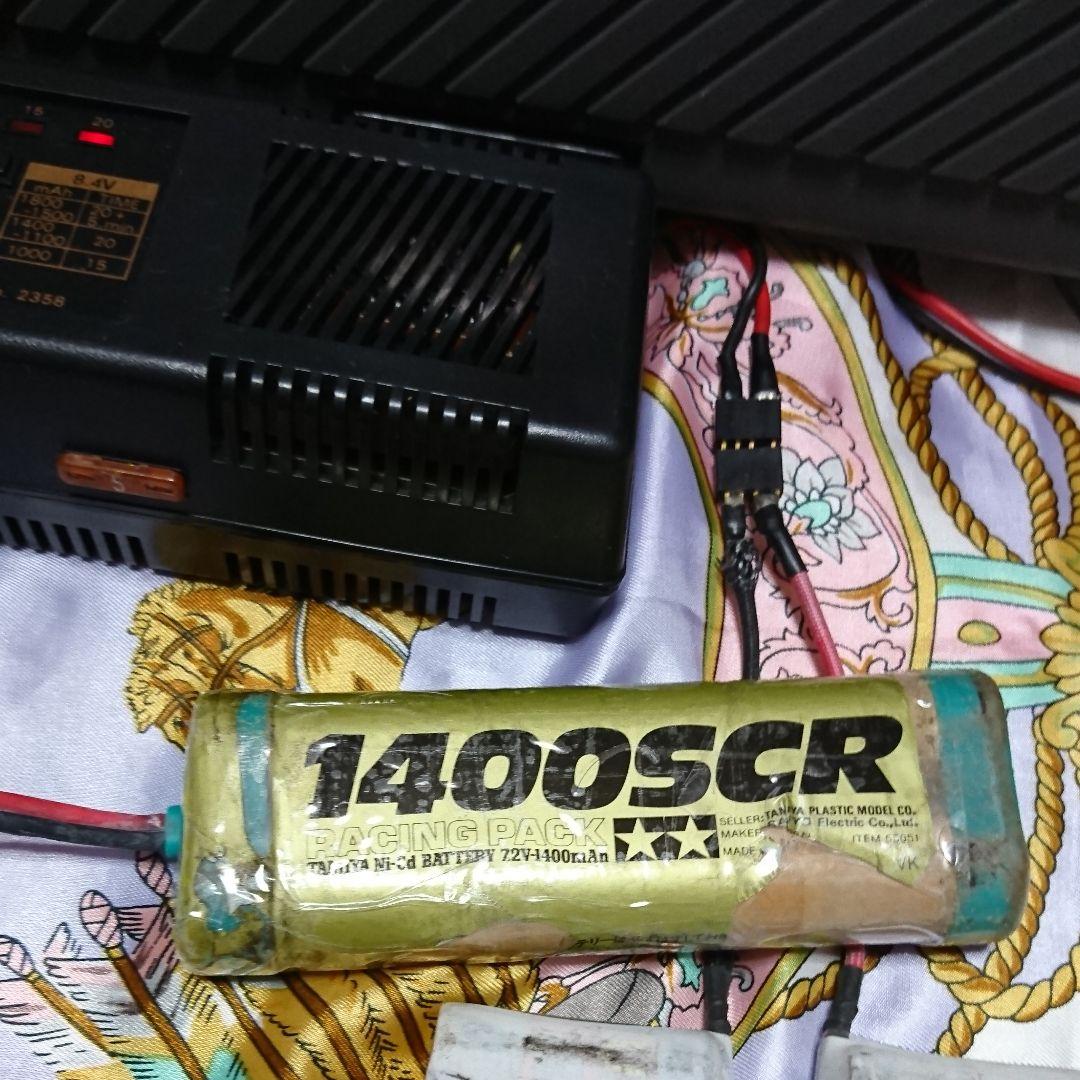 ❤️平成レトロラジコンＹ２Ｋブラシモーター用双葉アンプニッカドＢ急速充電器工具箱
