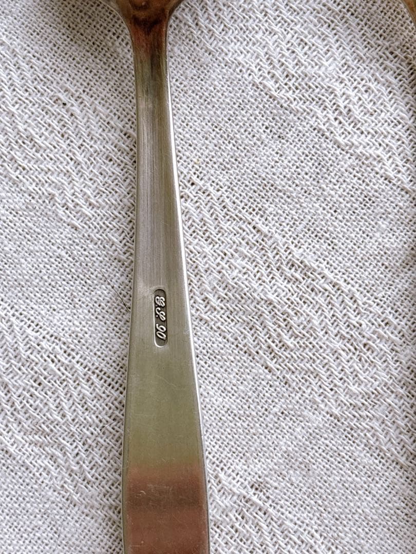 フランスブロカント　幼児洗礼カトラリーセット