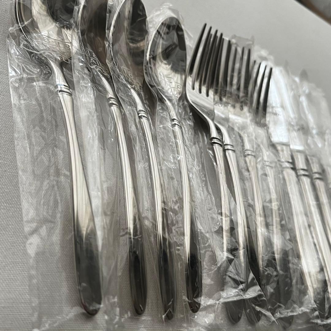 アズマ インペリアル 18-18ステンレス ディナーカトラリー スプーン ナイフ