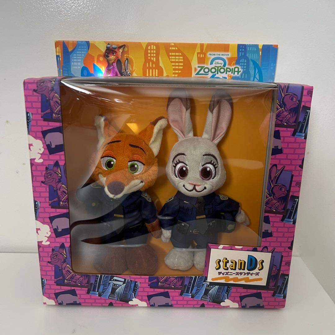 ジュディ・ホップス＆ニック・ワイルド ぬいぐるみ セット stanDs