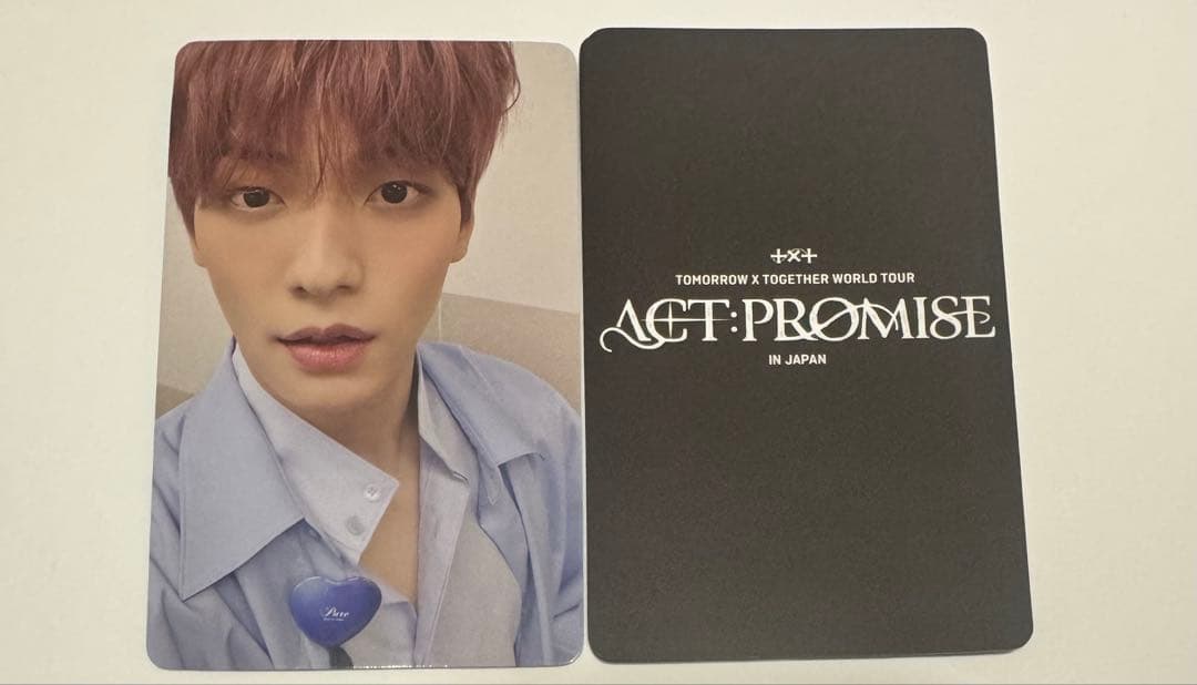 TXT tomorrow ドームツアー 開催記念 トレカ ラキドロ スビン - メルカリ