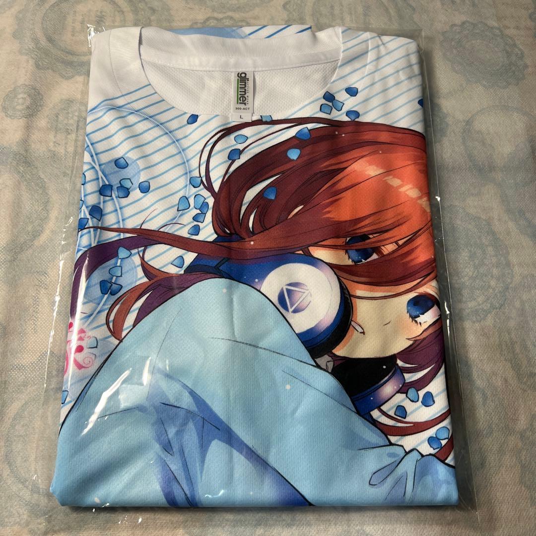 五等分の花嫁 中野三玖 フルグラフィックTシャツ - メルカリ