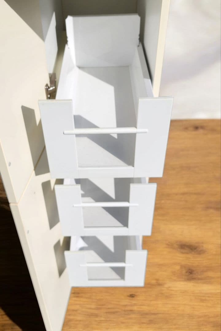 金具全てblum使用 輸入5段引き出しトールユニット 300×580×2150㎜