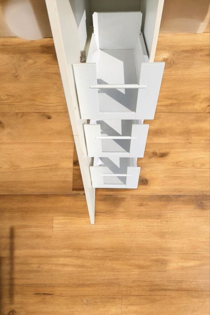 金具全てblum使用 輸入5段引き出しトールユニット 300×580×2150㎜