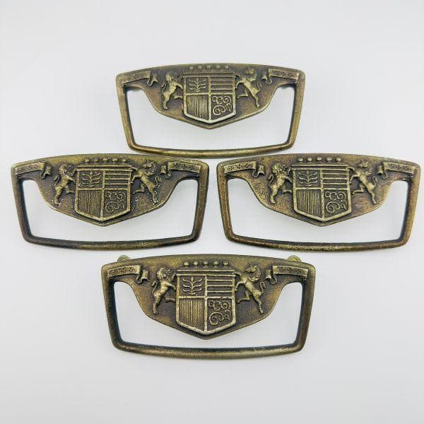 M1275 Vintage 1960's 4個セット ライオン ユニコーン 取手