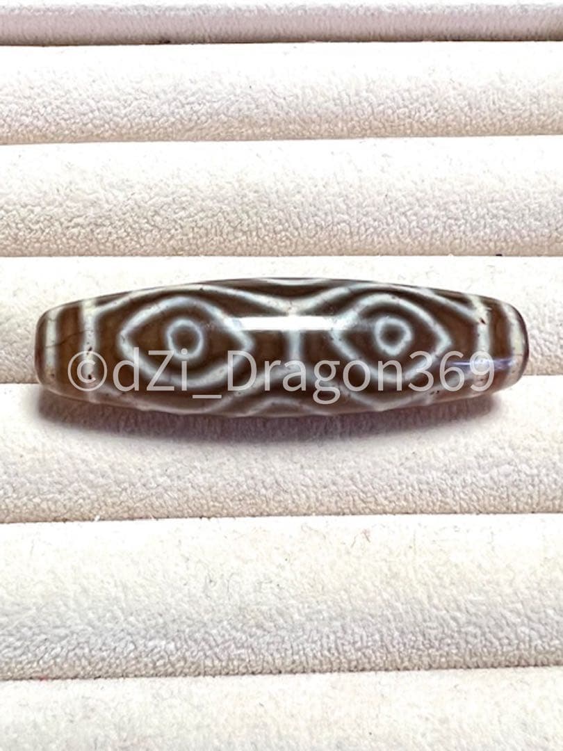 【一点のみ】dZi beadsジービーズ 西蔵 血糸龍紋 龍眼天珠