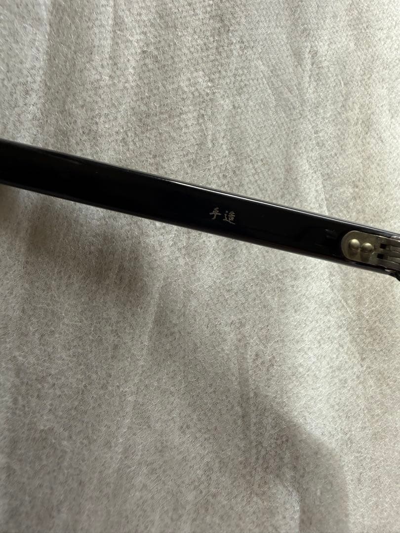 金子眼鏡 T-721 丸メガネ 掌 tana－gokoro ブラック 丸眼鏡 - メルカリ