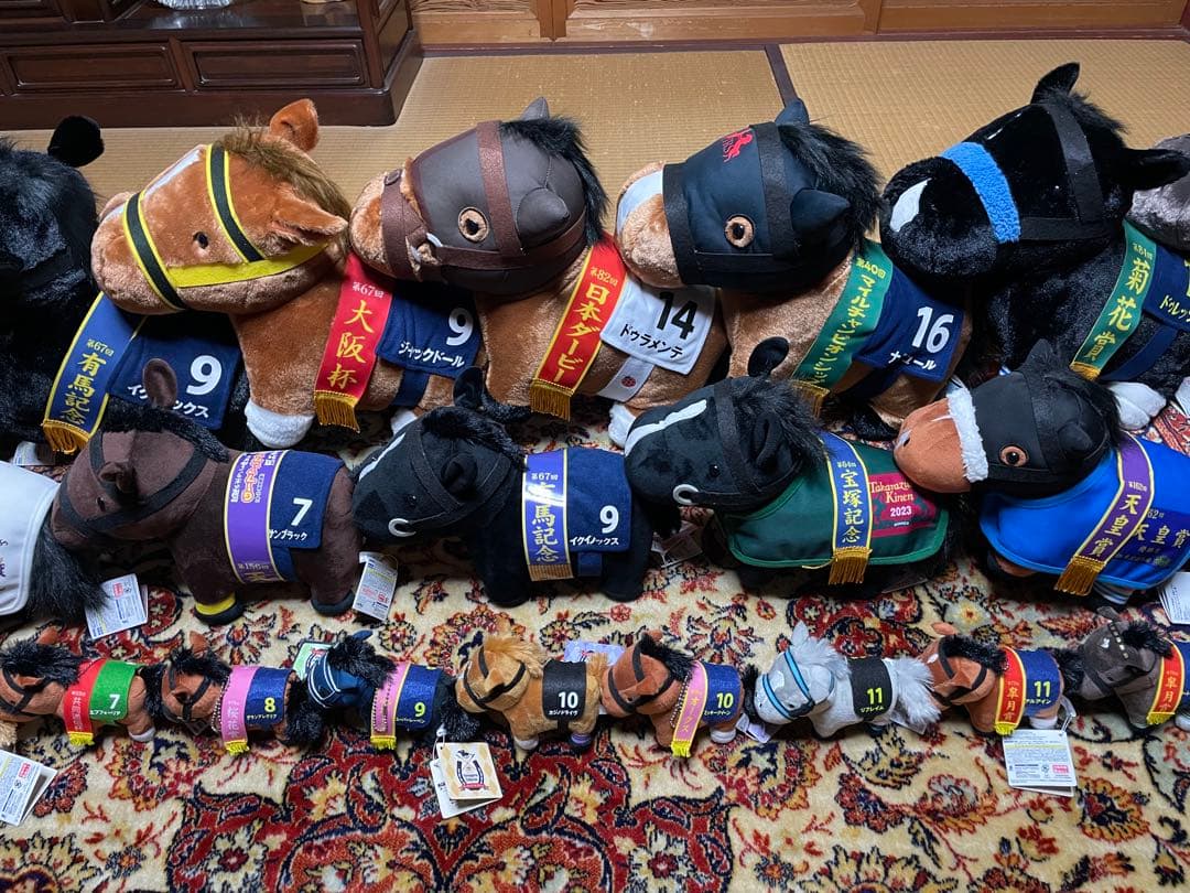 サラブレッドコレクション競馬ぬいぐるみ