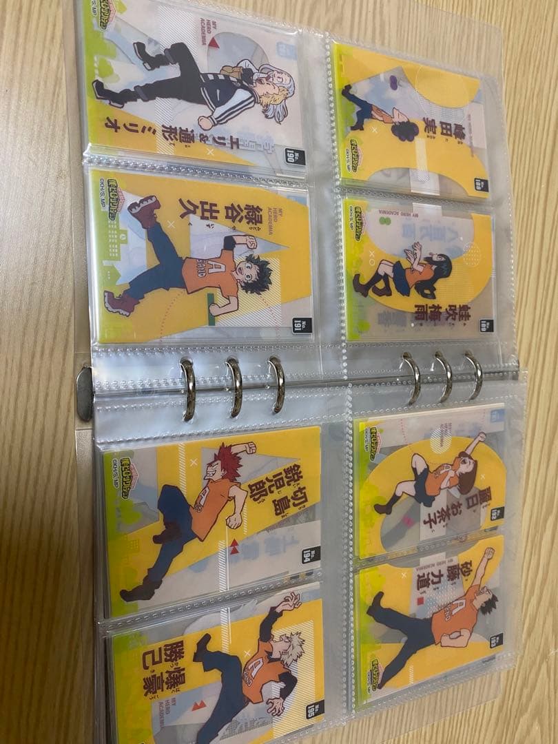 ヒロアカ クリアカードコレクション 1.2.3.4.5 コンプリート ファイル