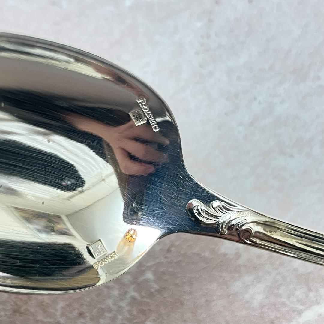 クリストフル マルリー カトラリーセット 5点 IOC ナイト刻印 純銀使用