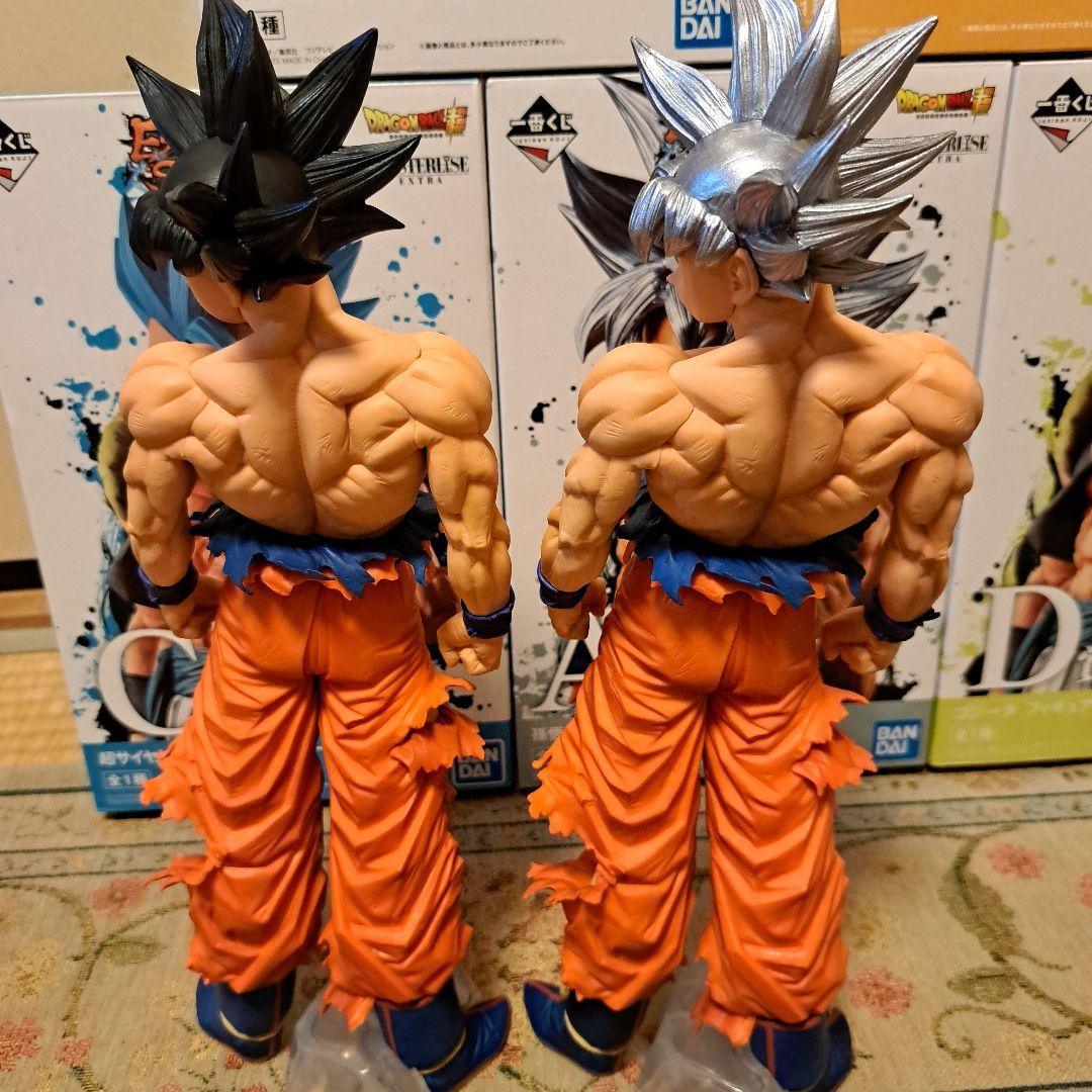 一番くじ ドラゴンボール EXTREME SAIYAN　フルコンプ5点セット。