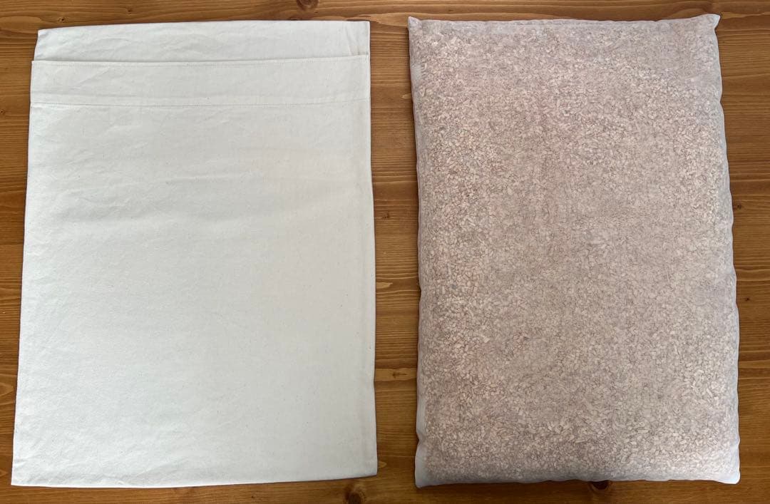 【美品】ひのきアロマ枕 Conoca＋追加ひのきチップ