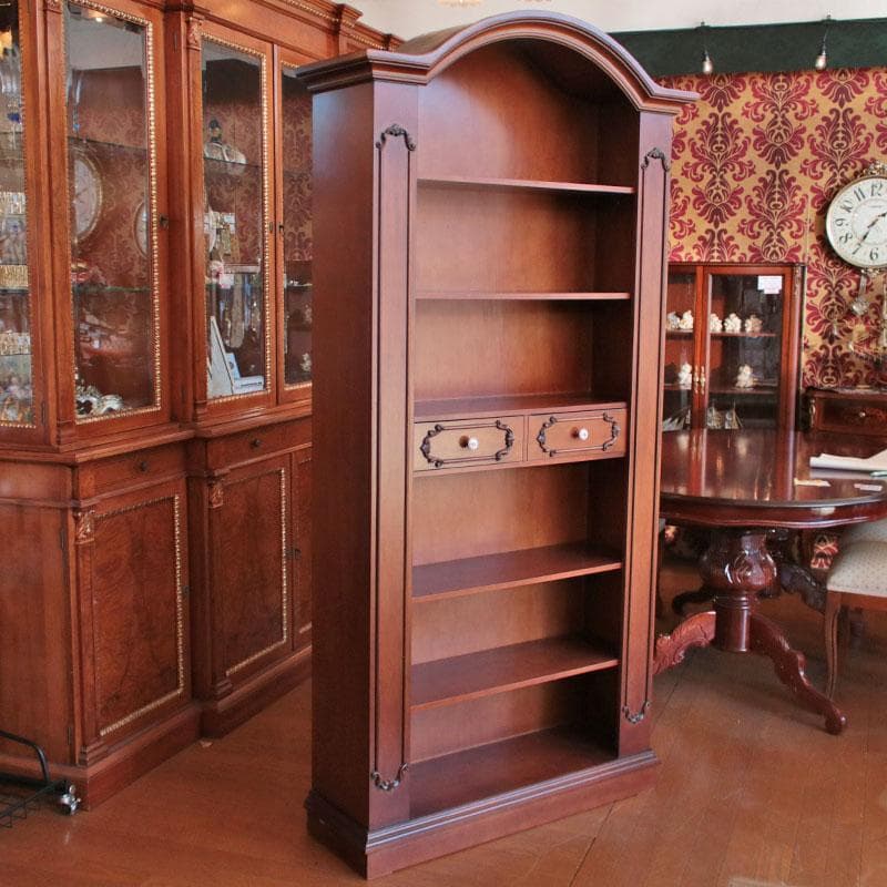 イタリア製ブックシェルフ 高さ192cm 本棚 収納 602-234