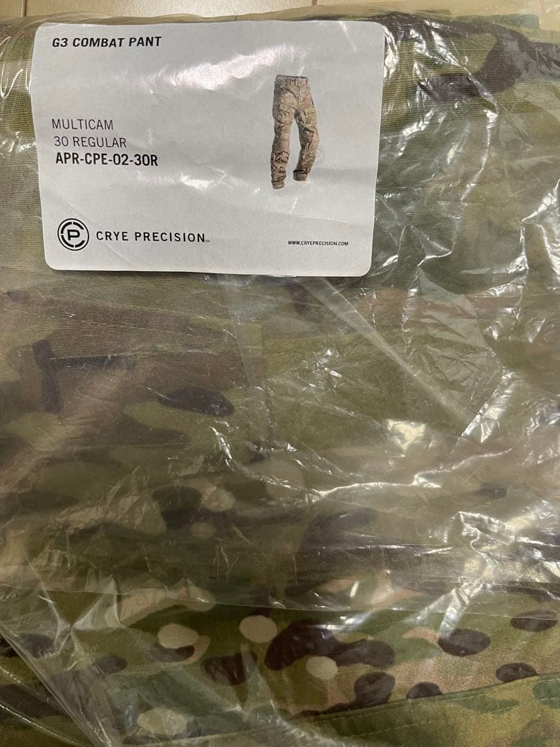 個人装備 CRYE PRECISION G3 SHIRT PANT KNEE PAD