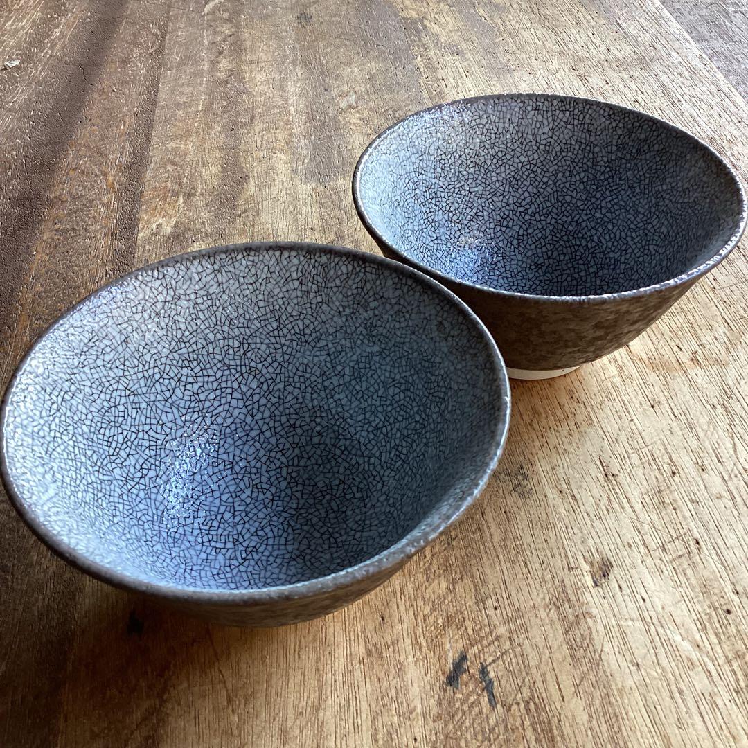 maaaaaaasaです。琉球瑠璃唐草　染付麺鉢4枚他