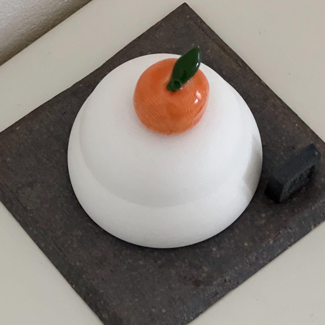 福岡光里ぐいのみ鏡餅2009年版丑うし